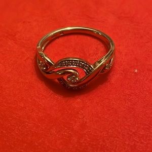 Peoples Jewelry Rose gold ring size 7-7.5